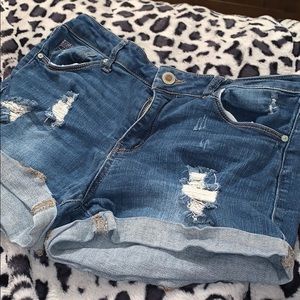 Wax Jean shorts